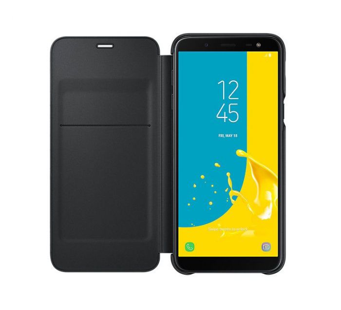 Чохол-книжка Samsung Wallet Cover для Samsung Galaxy J6 SM-J600 Black (EF-WJ600CBEGRU)