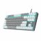 Клавіатура Aula Mechanical F3287 White/Grey Keycap KRGD Blue (6948391240688) Клавіатура Aula Mechanical F3287 White/Grey Keycap KRGD Blue (6948391240688)
