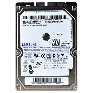 Накопичувач HDD 2.5" SATA 160Gb Samsung Spinpoint M5S 8Mb 5400rpm (HM160HI) Refurbished