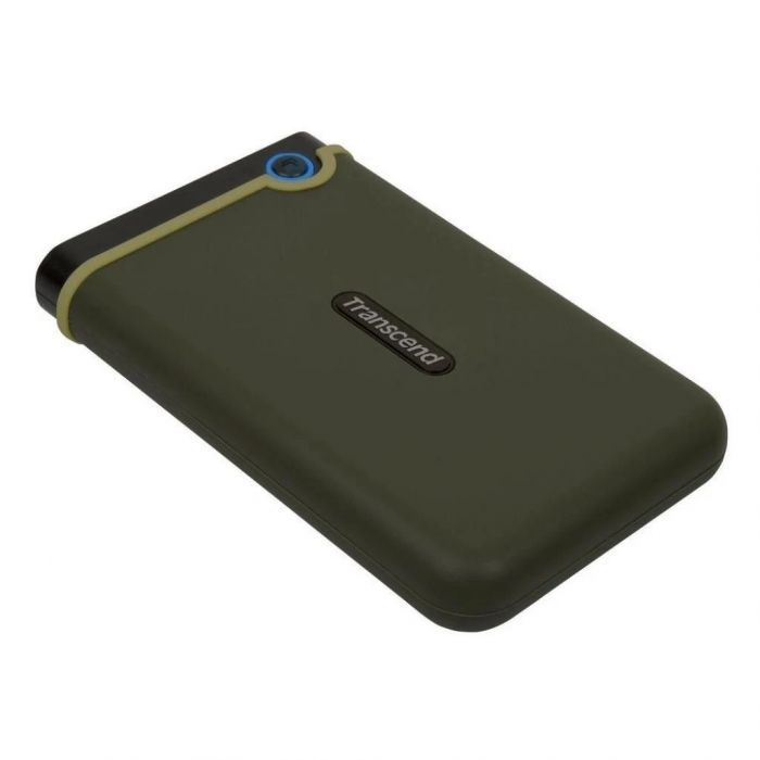 Накопичувач зовнiшнiй HDD 2.5" USB 1.0TB Transcend StoreJet 25M3 Military Green Slim (TS1TSJ25M3G) Накопичувач зовнiшнiй HDD 2.5" USB 1.0TB Transcend StoreJet 25M3 Military Green Slim (TS1TSJ25M3G)
