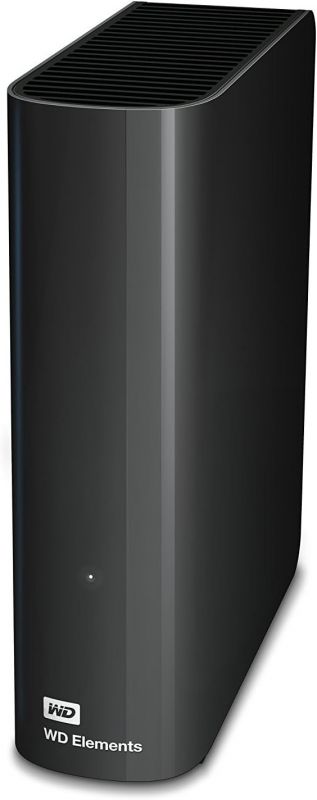 Зовнішній жорсткий диск 3.5" USB 6.0TB WD Elements Desktop (WDBWLG0060HBK-EESN)