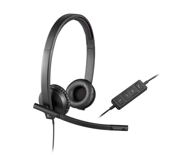 Гарнітура Logitech H570e Headset USB (981-000575)