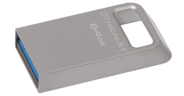 Флеш-накопичувач USB3.1 64GB Kingston DataTraveler Micro USB 3.1 (DTMC3/64GB)