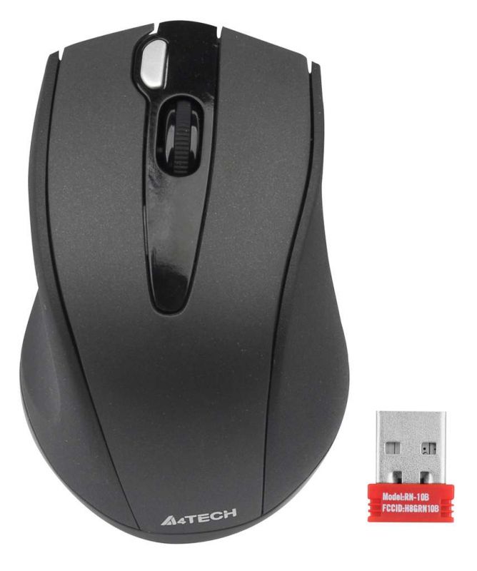 Мишка бездротова A4Tech G9-500F-1 Black USB V-Track