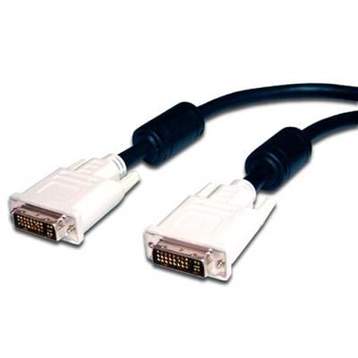 Кабель ATcom DVI - DVI 24/24 (M/M), 10 м, Black/White (10702)