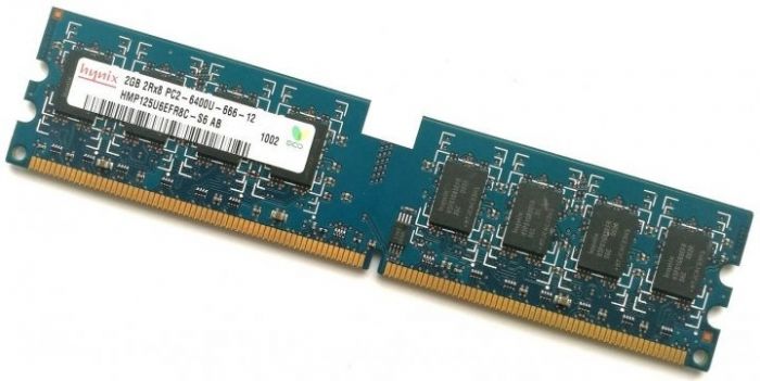 Модуль пам`ятi DDR2 2GB/800 Hynix (HMP125U6EFR8C-S6) Ref