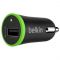 Автомобільний зарядний пристрій Belkin USB BoostUp Charger (Lightning сable, USB 2.4A) Black (F8J121bt04-BLK)