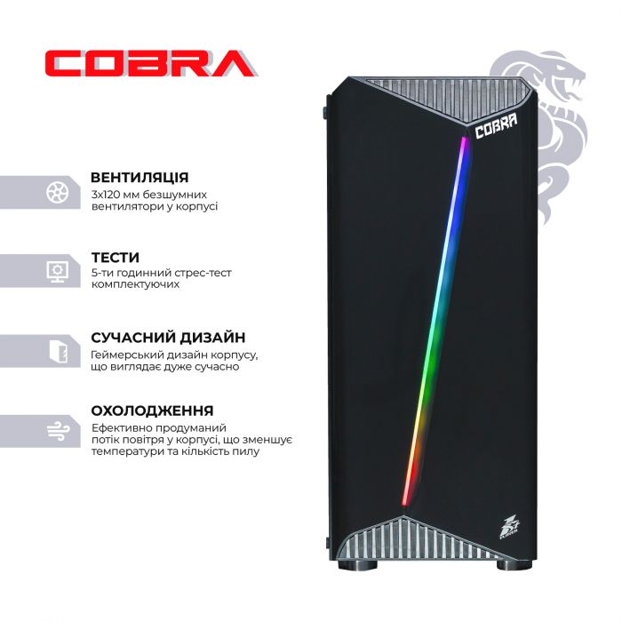 Персональний комп`ютер COBRA Advanced (I11F.8.S9.15T.1850)
