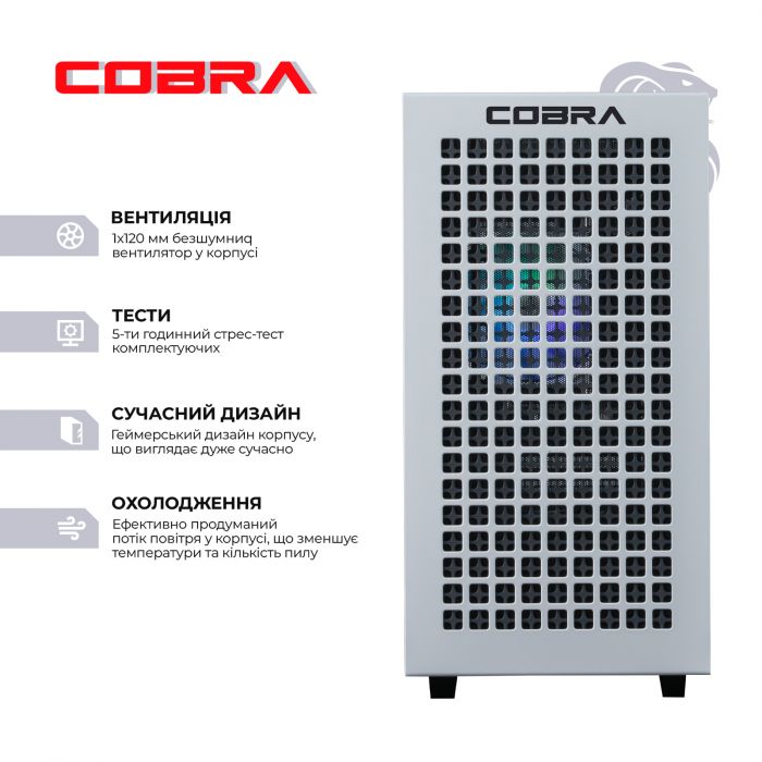 Персональний комп`ютер COBRA Gaming (A36.32.S5.67XT.A4133)