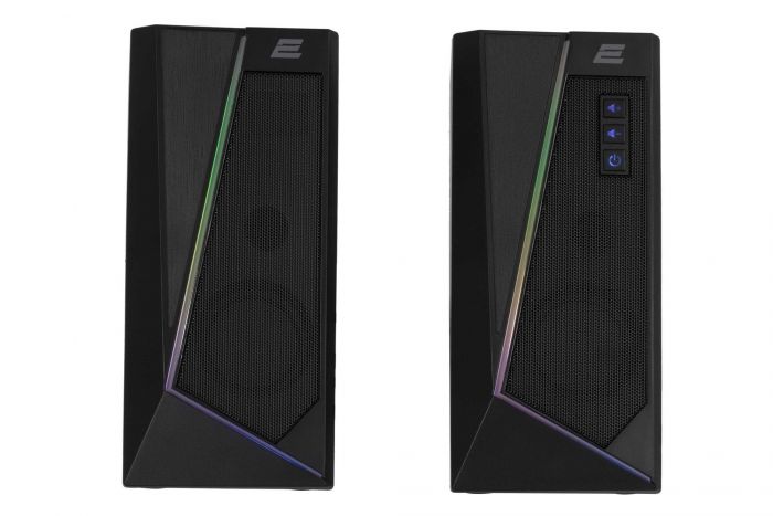 Акустична система 2E PCS233 RGB Black (2E-PCS233BK)
