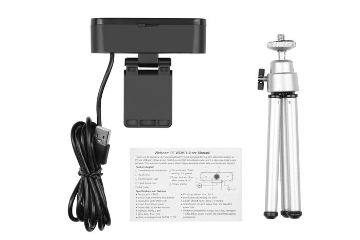 Веб-камера 2E WQHD (2E-WC2K)