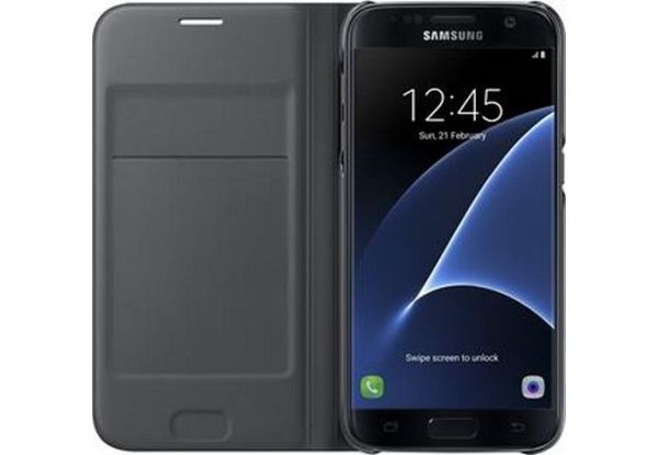 Чохол-книжка Samsung Flip Wallet для Samsung Galaxy S7 Edge  SM-G935 Black (EF-WG935PBEGRU)