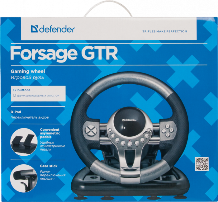 Кермо Defender Forsage (64367) Black USB