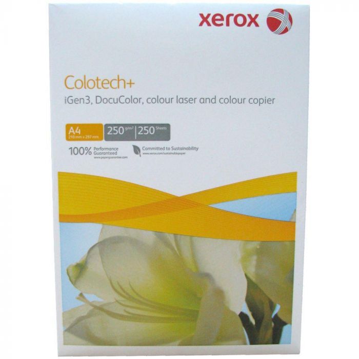 Папір Xerox офісний Colotech+ 250г/м2, А4, 250л (003R98975)