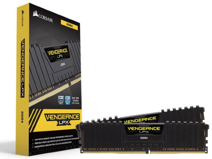 Модуль пам`ятi DDR4 2x16GB/3200 Corsair Vengeance LPX Black (CMK32GX4M2E3200C16)