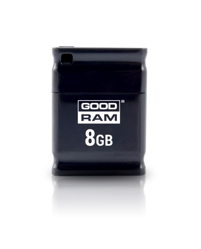 Флеш-накопичувач USB  8GB GOODRAM UPI2 (Piccolo) Black (UPI2-0080K0R11)