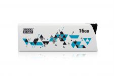 Флеш-накопичувач USB 16GB GOODRAM UCL2 (Cl!ck) White (UCL2-0160W0R11)