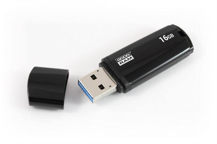 Флеш-накопичувач USB3.0 16GB GOODRAM UMM3 (Mimic) Black (UMM3-0160K0R11)
