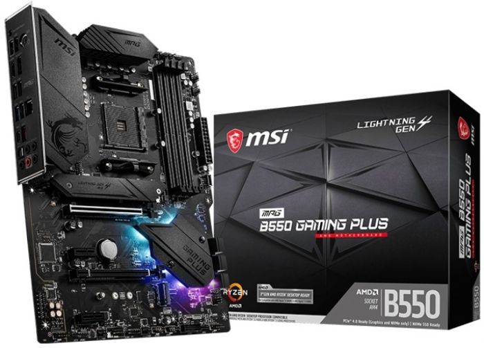 Материнська плата MSI MPG B550 Gaming Plus Socket AM4