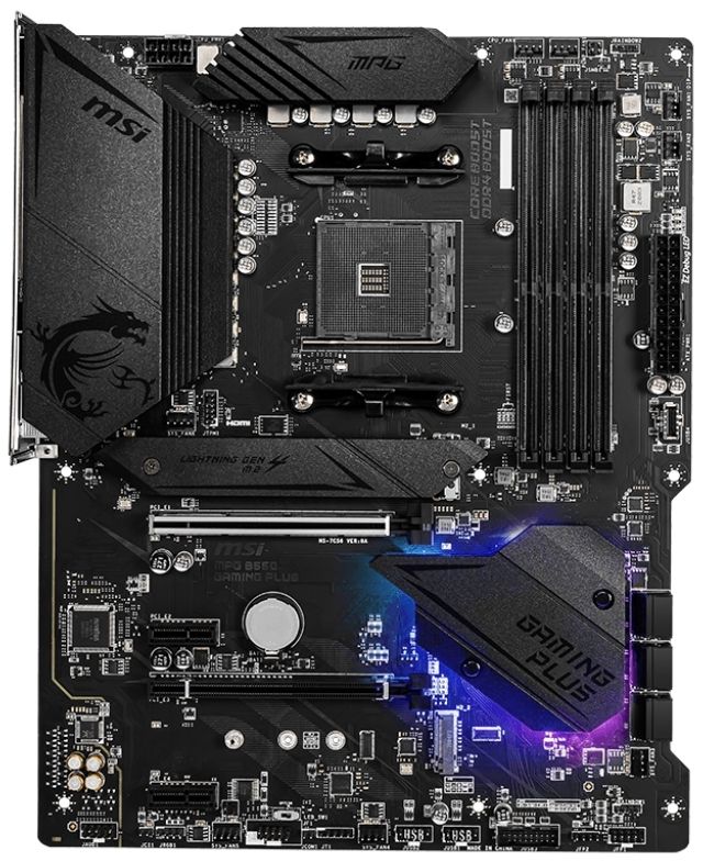 Материнська плата MSI MPG B550 Gaming Plus Socket AM4