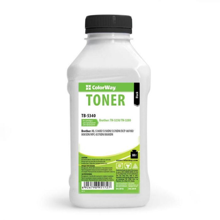 Тонер ColorWay (TB-5340) Brother HL-5340 80г