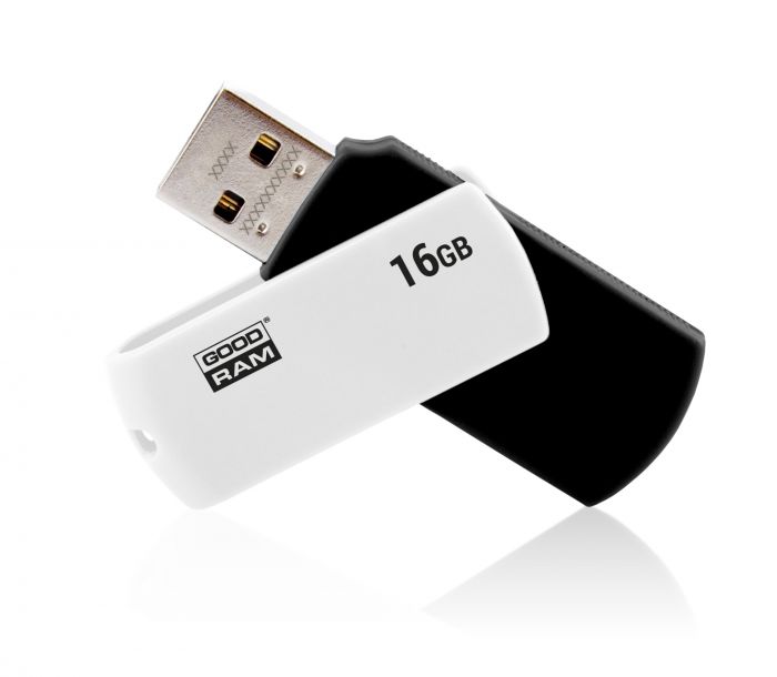 Флеш-накопичувач USB 16GB GOODRAM UCO2 (Colour Mix) Black/White (UCO2-0160KWR11)