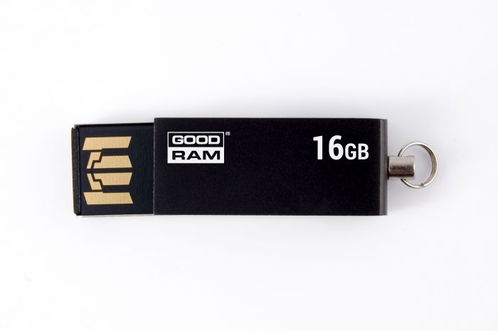 Флеш-накопичувач USB 16GB GOODRAM UCU2 (Cube) Black (UCU2-0160K0R11)