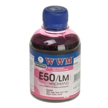 Чорнило WWM Epson Stylus Photo R200/R220/RX640 (Light Magenta) (E50/LM) 200г