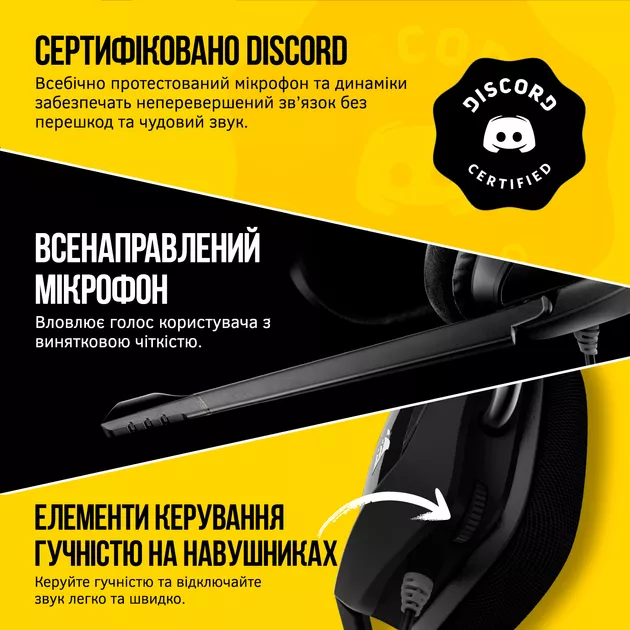 Гарнiтура Corsair Gaming Void Elite Surround Carbon (CA-9011205-EU)