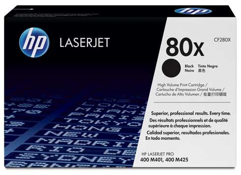 Картридж HP LJ 80X M425dn/ M425dw/ M401a/ M401dn/ M401dw (CF280X)