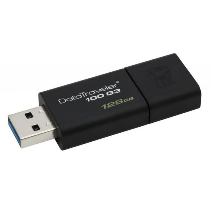 Флеш-накопичувач USB3.1 128GB Kingston DataTraveler 100 G3 (DT100G3/128GB)