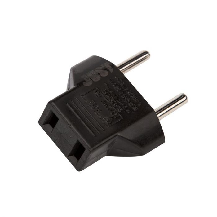 Адаптер Just USA2EU Plug Black (PLG-USA2EU-BLK)