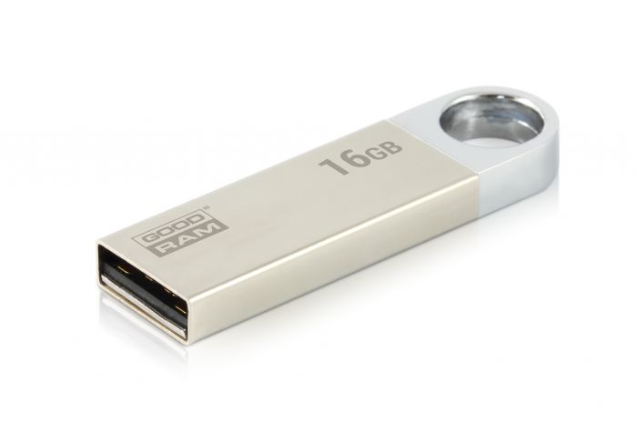 Флеш-накопичувач USB 16GB GOODRAM UUN2 (Unity) Silver (UUN2-0160S0R11)