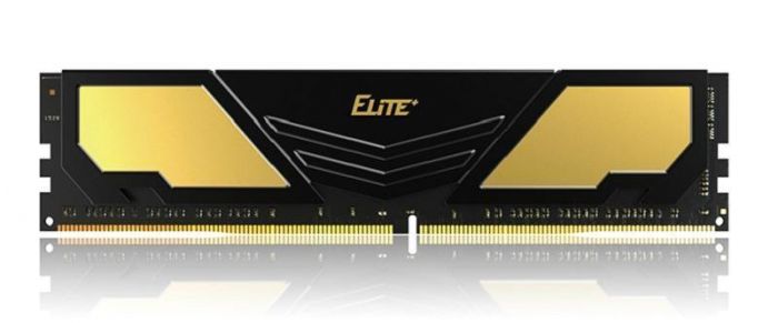 Модуль пам`ятi DDR4 4GB/2400 Team Elite Plus Gold/Black (TPD44G2400HC1601)