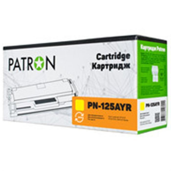 Картридж Patron (PN-125AYR) HP CLJ CP1215/CP1515 Yellow (CB542A)