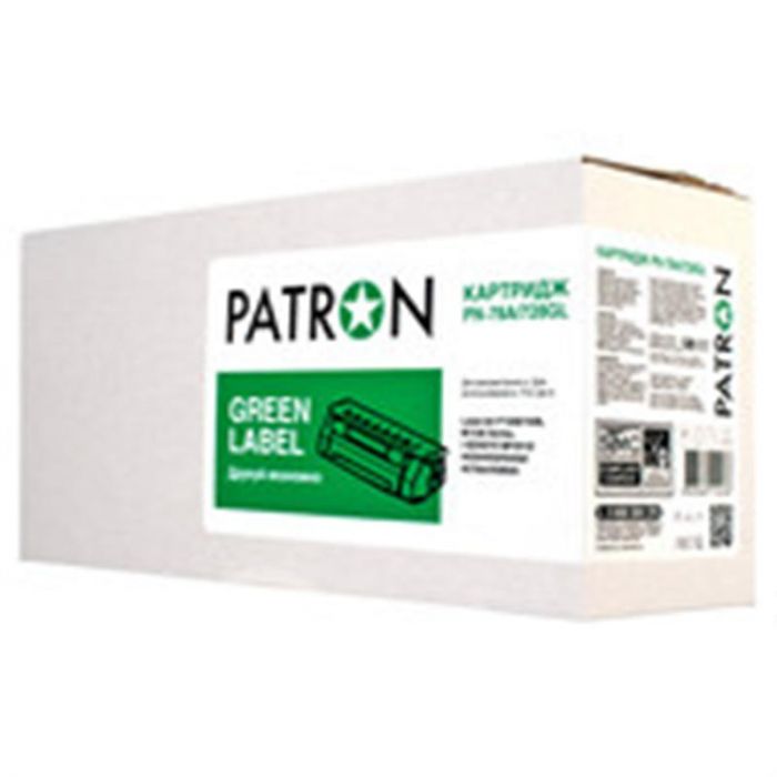 Картридж Patron (PN-78A/728GL) HP LJ P1566/1606DN/M1536dnf/Canon MF45xx/MF44xx Black (CE278A/Canon 728) Green Label
