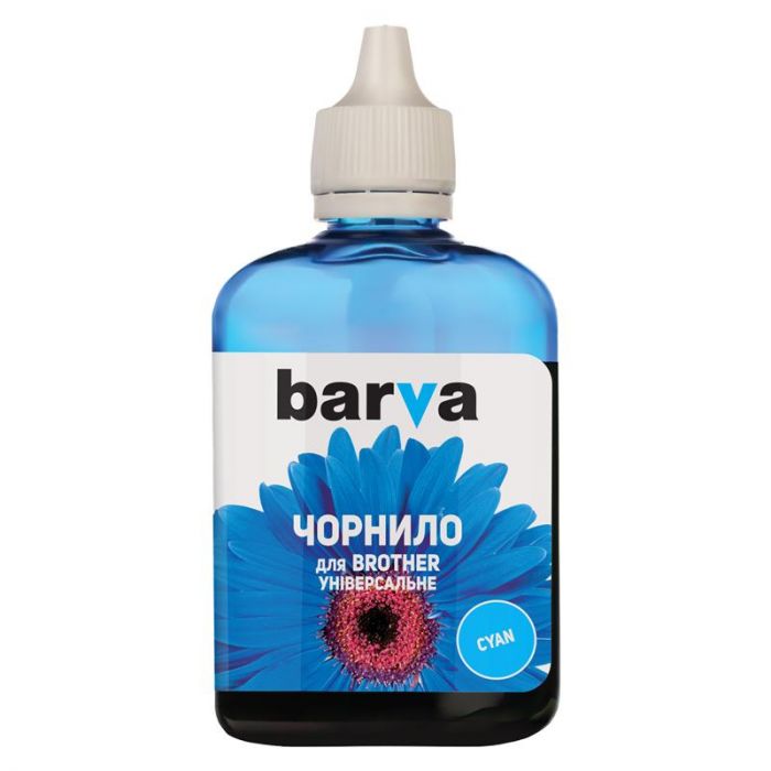 Чорнило Barva Brother Universal (BU5-480) Cyan, 90 г