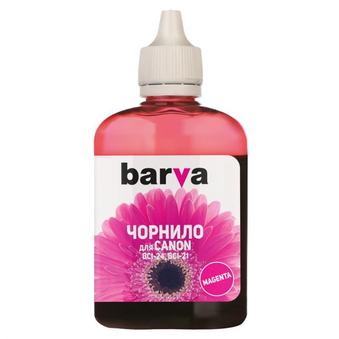 Чорнило Barva (C24-283) Canon BCI-24 Magenta, 90 г