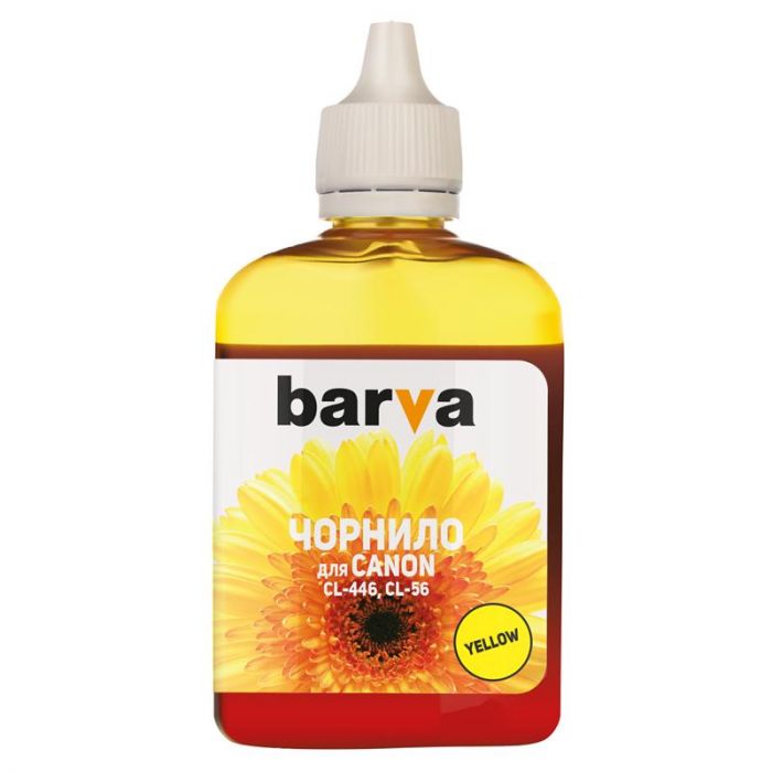 Чорнило Barva Canon  CL-446/CL-56 (Yellow) (E404/MG2440/IP2840) (C446-440) 90 г