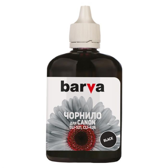 Чорнило Barva (C521-285) Canon CLI-521/CLI-426 MG5140/MG7140 Black, 90 г