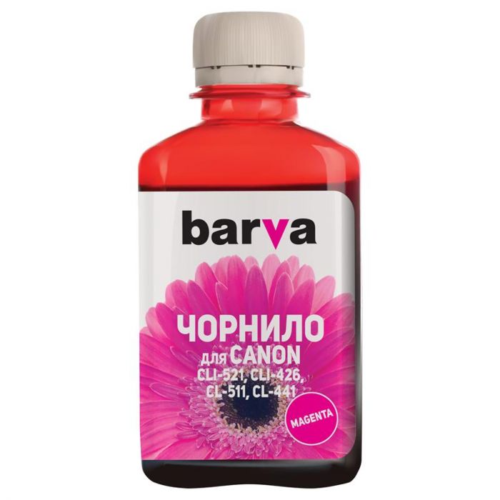 Чорнило Barva Canon CLI-521/CL-511 (Magenta) (MG2140/MP230/MP280) (C521-058) 180 г