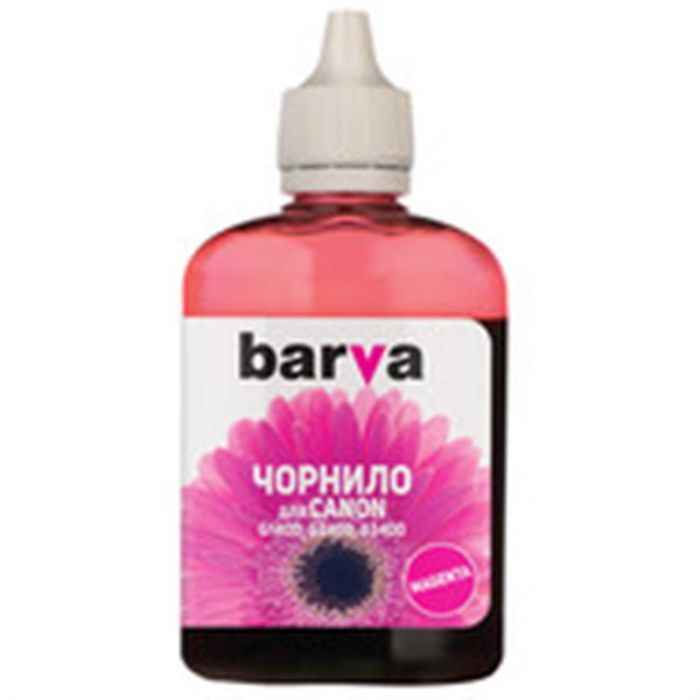 Чорнило Barva Canon PIXMA G1400/G2400/G3400 (GI-490) (Magenta) (G490-509) 90 г