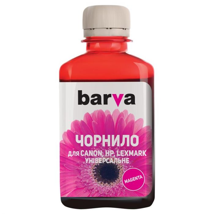 Чорнило Barva Canon/HP/Lexmark Универсальные №4 (Magenta) (CU4-477)  180 г