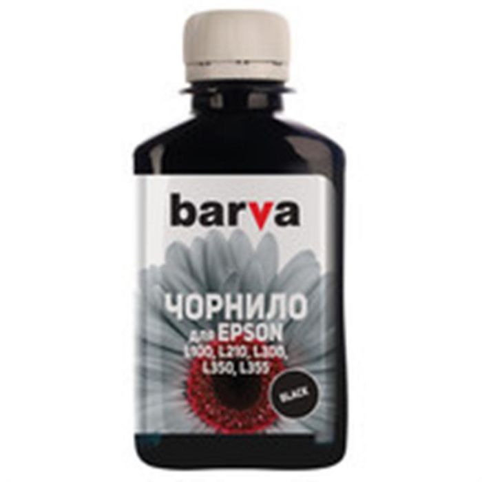 Чорнило Barva EPSON L100/L210/L300/L350/L355 (T6641) (Black) (L100-399) 180 г