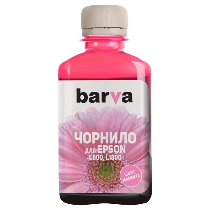 Чорнило Barva EPSON L800/L810/L850/L1800 (T6736) (Light magenta) (L800-419) 180 г