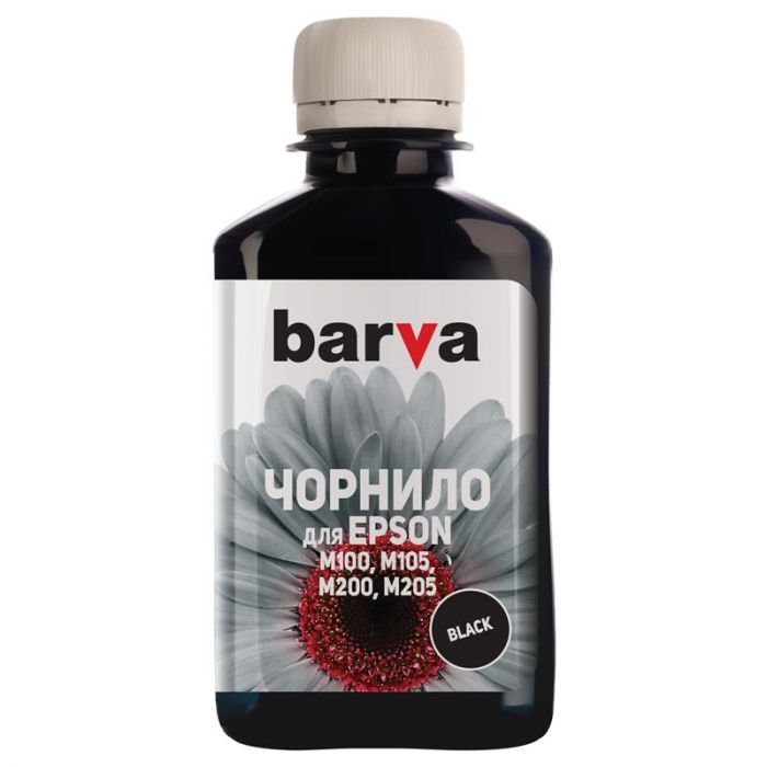 Чорнило Barva EPSON M100/M105/M200/M205  (T77414) (Black) (SOFT ПИГМЕНТ) (M100-407) 180 г