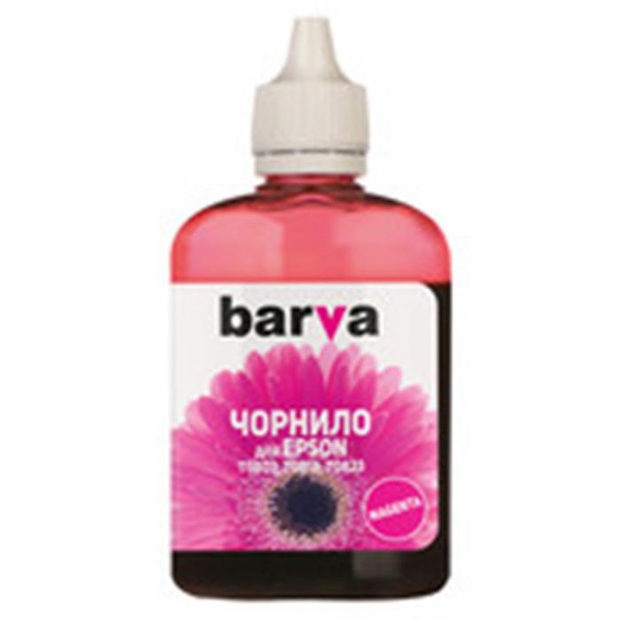 Чорнило Barva  EPSON T0813 (1410/P50/T50/R270/TX650) (Magenta) (E081-326) 90 г