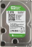 Накопичувач HDD SATA 2.0TB WD Green 5400rpm 64МB (WD20EZRX) гар. 12 мiс.