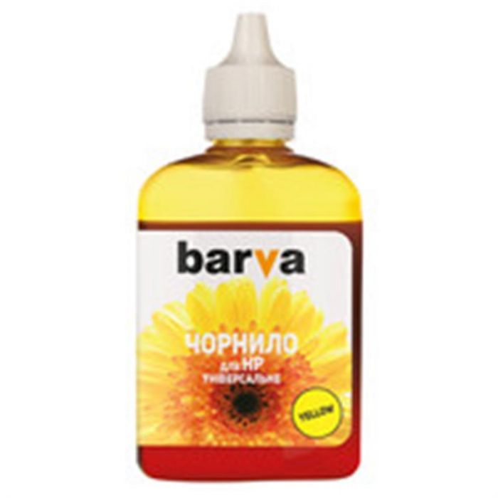 Чорнило Barva HP Универсальные №2 (Yellow) (HU2-363) 90 г