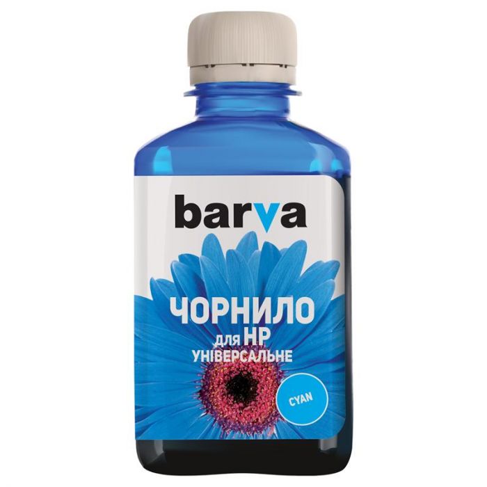 Чорнило Barva HP Универсальные №3 (Cyan) (HU3-233) 180 г